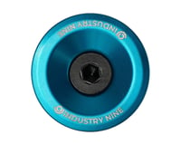 Industry Nine Ultra Light Aluminum Top Cap (Turquoise) (1-1/8")