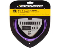 Jagwire 2x Sport Shift Cable Kit (Purple) (Shimano/SRAM)
