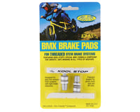 Kool Stop BMX Brake Pads (White) (Threaded)