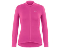 Louis Garneau Women's Beeze 2 Long Sleeve Jersey (Peony) (M)