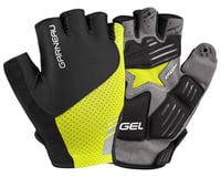 Louis Garneau Men's Nimbus Gel Short Finger Gloves (Bright Yellow) (L)