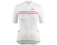 Louis Garneau Women's Buck Short Sleeve Jersey (Pink Chalk/White) (S)