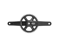 Microshift Sword Black 1x Crankset (Black) (1 x 9/10 Speed) (Square Taper)