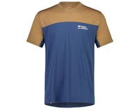 Mons Royale Men's Redwood Enduro VT Short Sleeve Jersey (Toffee/Dark Denim)