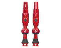 Muc-Off Big Bore Lite Tubeless Valves (Red) (Pair) (Medium) (35mm)