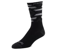 Niner SockGuy Wool 6" Serape Socks (Grey/Black)
