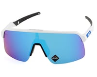 Oakley Sutro Lite Sunglasses (Matte White) (Prizm Sapphire Lens)