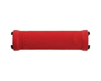 ODI Ruffian Lock-On Grips Only (Red) (130mm) (No Clamps)