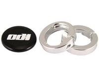 ODI Lock Jaw Clamps (Silver) (w/ Snap Caps) (Set of 4)