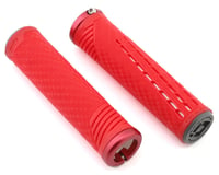 ODI CF Lock-On Grips (Red/White)