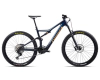 Orbea Rise M20 E-Mountain Bike (Gloss Blue Carbon/Matte Red Gold) (20mph)