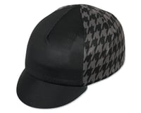 Pace Sportswear Traditional Mini Houndstooth Cycling Cap (Black/Grey)