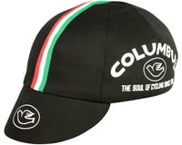 Pace Sportswear Columbus Cycling Cap (Black/White/Italian Stripe)