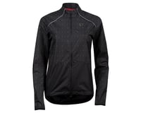 Pearl iZUMi Women's Bioviz Barrier Jacket (Black/Reflective Deco) (M)