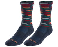 Pearl Izumi Merino Thermal Wool Socks (Navy Mesa Dash)