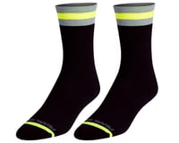 Pearl Izumi Flash Reflective Socks (Black/Screaming Yellow)