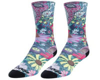 Pearl Izumi Transfer LTD 7" Socks (Vibrant Grow)