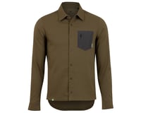 Pearl Izumi Canyon Alpha Long Sleeve Top (Dark Olive/Phantom) (S)