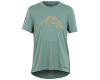 Pearl Izumi Jr Summit Short Sleeve Jersey (Pale Pine Earn The Turns) (Youth S)