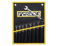 Pedro's Ratcheting Combo Wrench Set (8-Piece) (Metric) (w/Pouch)