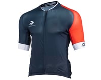 Performance Men's Nova Pro Cycling Jersey (Blue/Red) (Slim) (S)