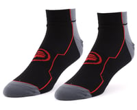 Performance 1.5" Speed Socks (Black/Red)