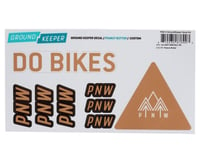 PNW Components X Ground Keeper Custom Handlebar Decal Kit (Peanut Butter)