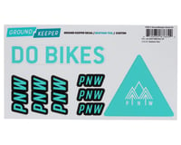 PNW Components X Ground Keeper Custom Handlebar Decal Kit (Seafoam Teal)