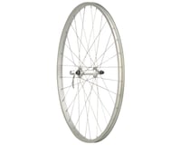 Quality Wheels Value Single Wall Series Front Wheel (Silver) (QR x 100mm) (26")