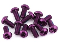 Reverse Components Disc Rotor Bolts (Purple) (M5 x 10) (12)