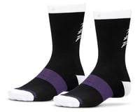 Ride Concepts Youth Ride Every Day Socks (Black/White) (Universal Youth)
