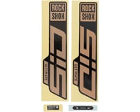 RockShox SID 35 Ultimate Decal Kit (Matte Copper for Gloss Black Lowers)