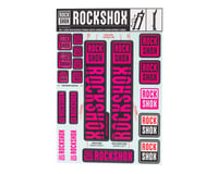 RockShox Decal Kit (30/32mm) (Magenta)