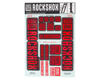 RockShox Decal Kit (35mm) (Dual Crown) (Red)