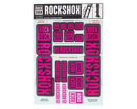 RockShox Decal Kit (35mm) (Dual Crown) (Magenta)