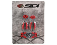 Sidi Replacement SRS Traction Pads For Dragon 2 & 3 Shoes (Red)