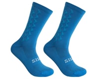 Silca Aero Tall Socks (Cyan Blue)