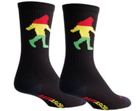 Sockguy 6" Socks (Rasta Squatch) (L/XL)