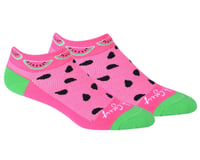 Sockguy Women's 1" Socks (Watermelon) (S/M)