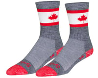 Sockguy 6"Wool Socks (Oh Canada!)