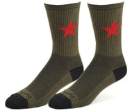 Sockguy 6" Wool Socks (Red Star)