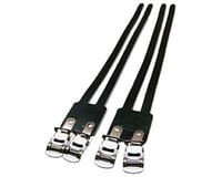 Soma Classic Leather Toe Straps (Black)