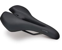 Specialized Women's Lithia Comp Gel Saddle (Black) (Chromoly Rails)
