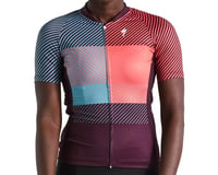 Specialized Women's SL+ Logo Stripe Short Sleeve Jersey (Vivid Coral)