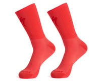 Specialized Knit Tall Socks (Fiery Red/Vivid Red)