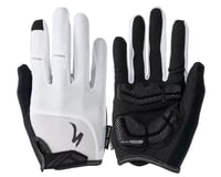 Specialized Women's Body Geometry Dual-Gel Long Finger Gloves (White)