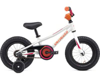 Specialized Riprock 12" Coaster Bike (White Metallic Silver/Flake Pink/Moto Orange)