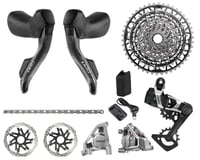 SRAM RED XPLR AXS Gravel Groupset (Black) (1 x 13 Speed) (10-46T) (E1)