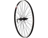 Sta-Tru Quick Release Single Wall Rear Wheel (Black) (Shimano HG) (QR x 135mm) (26")