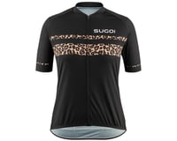 Sugoi Women's Evolution 2 Zap Jersey (Black Leopard) (M)